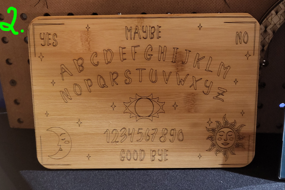Ouija Style Bamboo Boards