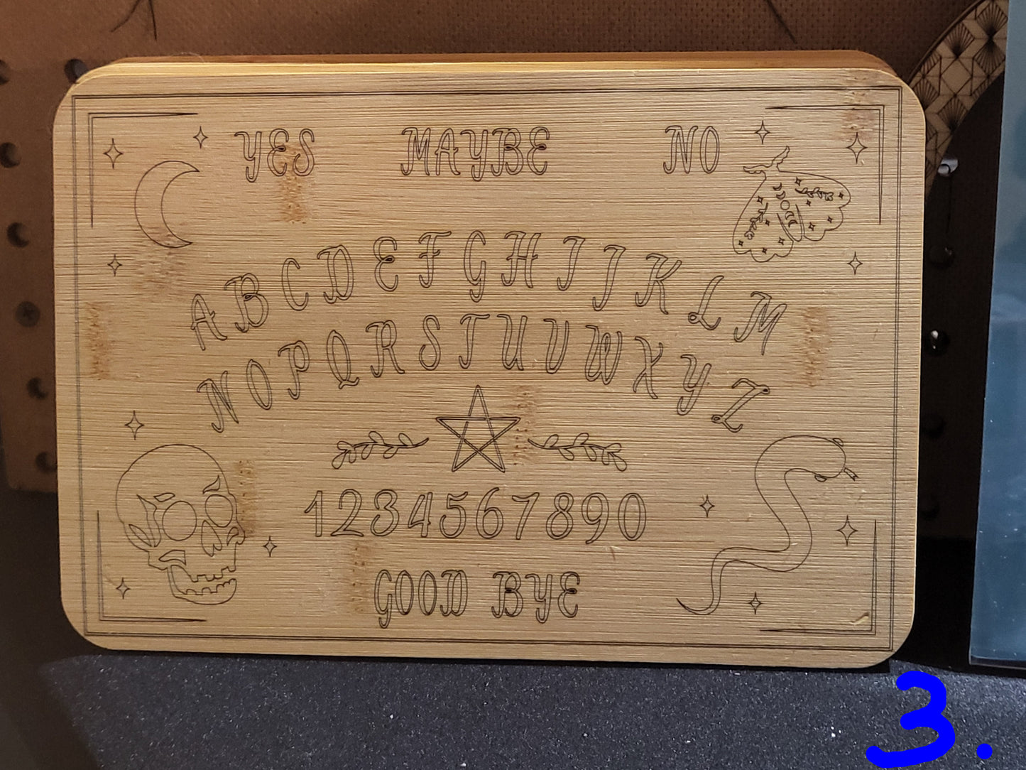 Ouija Style Bamboo Boards