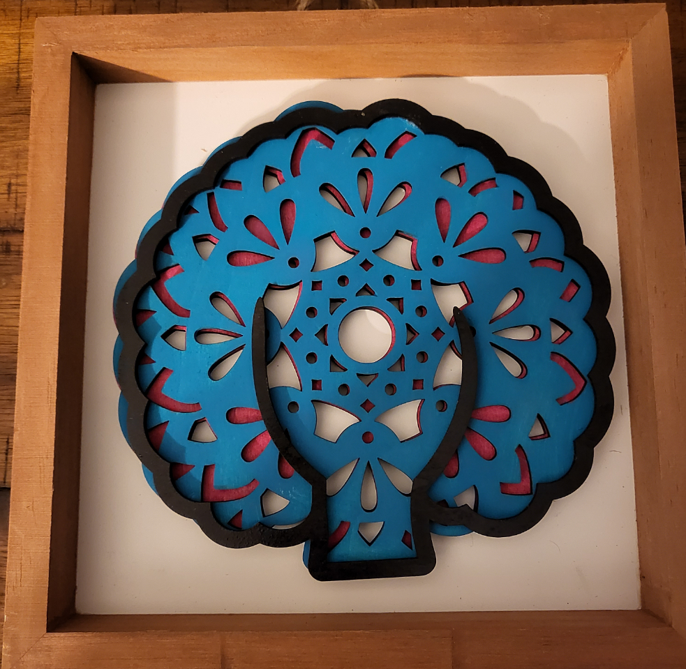 Framed Mandala Wall Art I